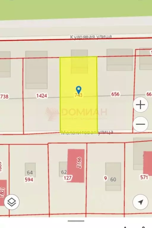 Участок в Ростовская область, Ростов-на-Дону Кудрявая ул. (5.0 сот.) - Фото 1