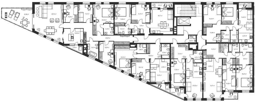 3-к кв. Пермский край, Пермь ул. Фрезеровщиков, 67А (102.1 м) - Фото 1