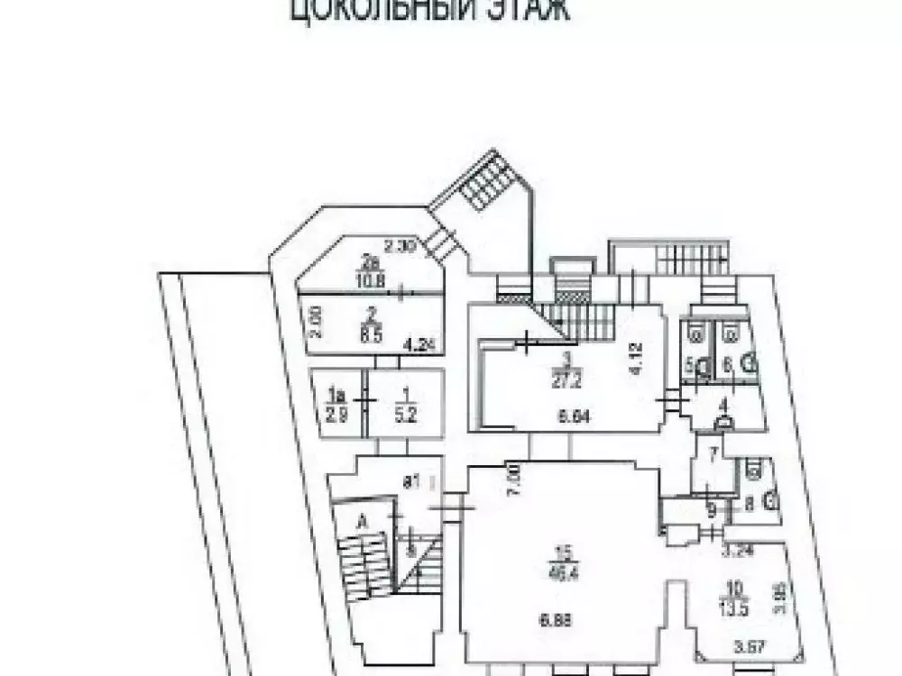 Торговая площадь в Москва ул. Красная Пресня, 46С1 (240 м) - Фото 1
