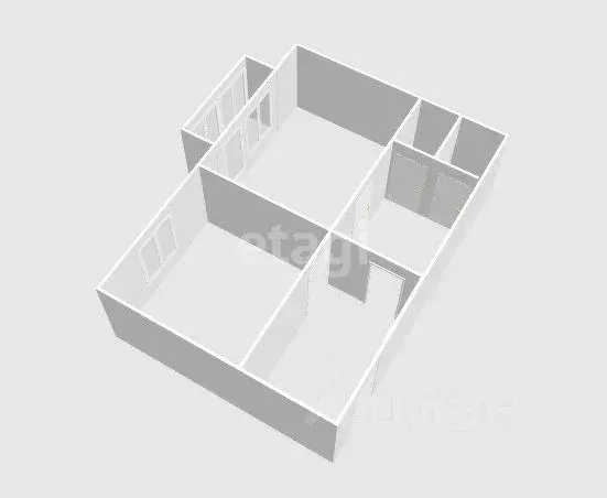 1-к кв. Сахалинская область, Невельск Советская ул., 21А (34.0 м) - Фото 1