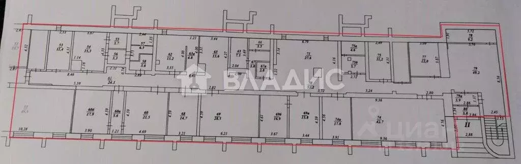 Помещение свободного назначения в Коми, Сыктывкар ул. Ленина, 89 (496 ... - Фото 1