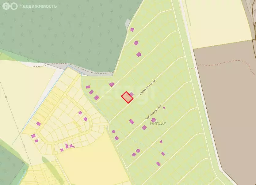 Участок в Низинское сельское поселение, коттеджный посёлок Ингрия, ... - Фото 1