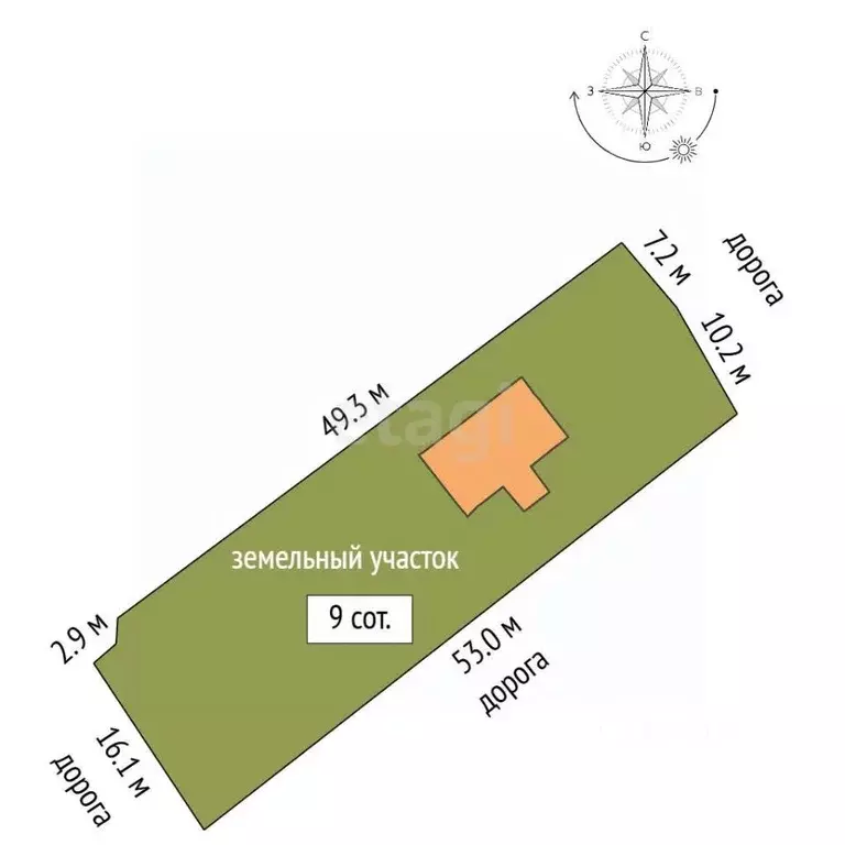 Участок в Ярославская область, Рыбинский муниципальный округ, д. ... - Фото 2