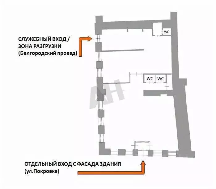 Помещение свободного назначения в Москва ул. Покровка, 21-23/25С1 (156 ... - Фото 2
