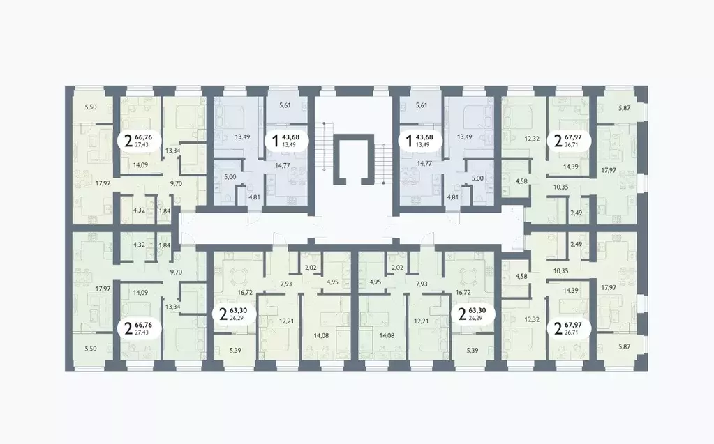 2-к кв. Брянская область, Брянский район, пос. Мичуринский, ... - Фото 2