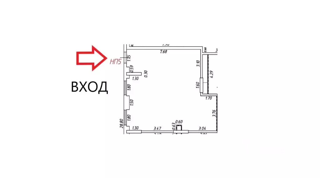 Торговая площадь в Московская область, Мытищи Новомытищинский просп., ... - Фото 1