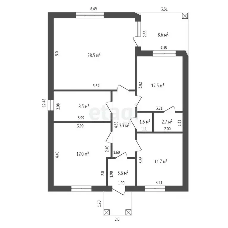 Дом в Ростовская область, Батайск Минская ул., 1А (90 м) - Фото 1