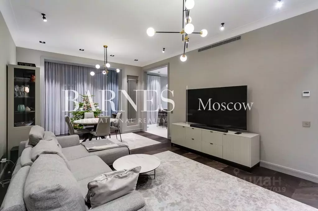 3-к кв. Москва 2-я Черногрязская ул., 6к2 (120.0 м) - Фото 0