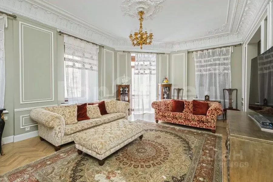 4-к кв. Москва Спиридоньевский пер., 12/9 (160.8 м) - Фото 2