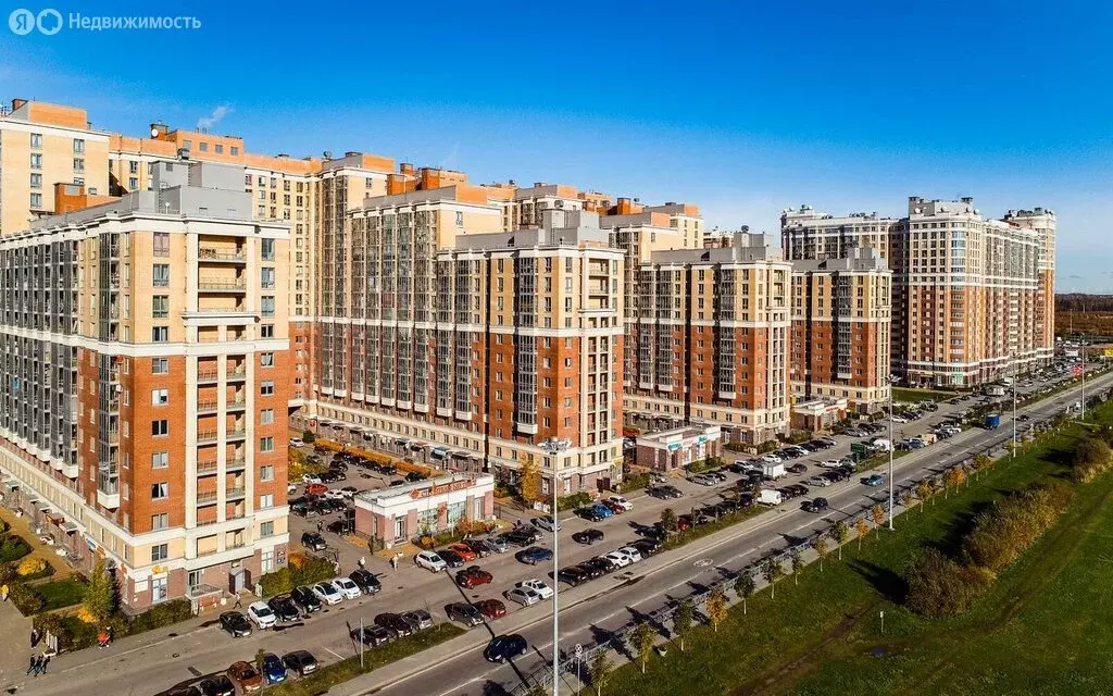 1-комнатная квартира: Кудрово, проспект Строителей, 2 (42.4 м) - Фото 1