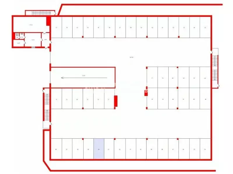 Гараж в Санкт-Петербург Планерная ул., 65к3 (13 м) - Фото 2