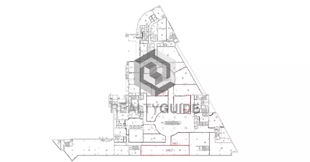 Торговая площадь в Москва Новинский бул., 8 (92 м) - Фото 1