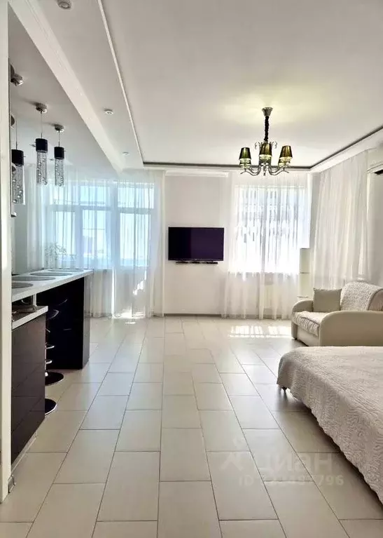 1-к кв. Ростовская область, Ростов-на-Дону ул. Малюгиной, 220/84 (55.0 ... - Фото 2