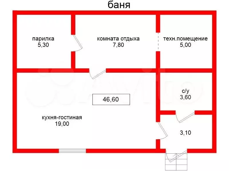 Дом 65,3 м на участке 13 сот. - Фото 1