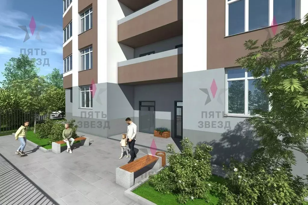 1-к кв. Самарская область, Самара пос. Управленческий,  (45.29 м) - Фото 2