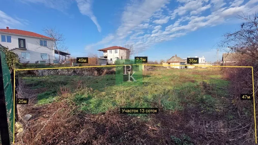 Участок в Севастополь Восход ТСН, 2 (13.0 сот.) - Фото 2