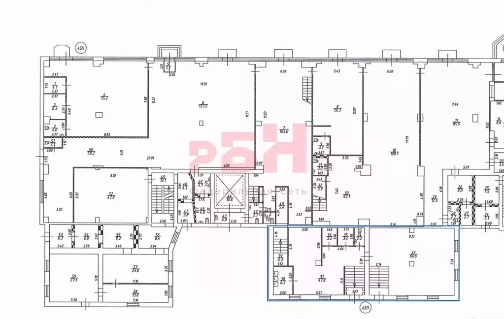 Склад в Омская область, Омск ул. Фрунзе, 40Б (60 м) - Фото 2