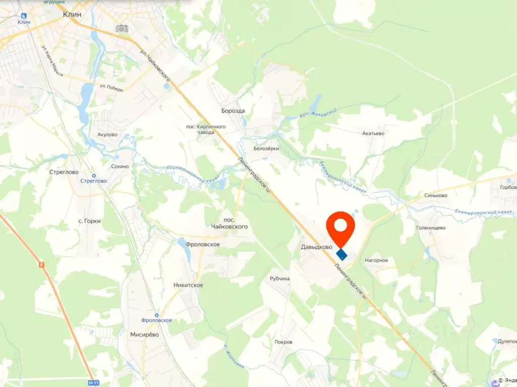 Участок в Московская область, Клин городской округ, д. Давыдково 65Д ... - Фото 0