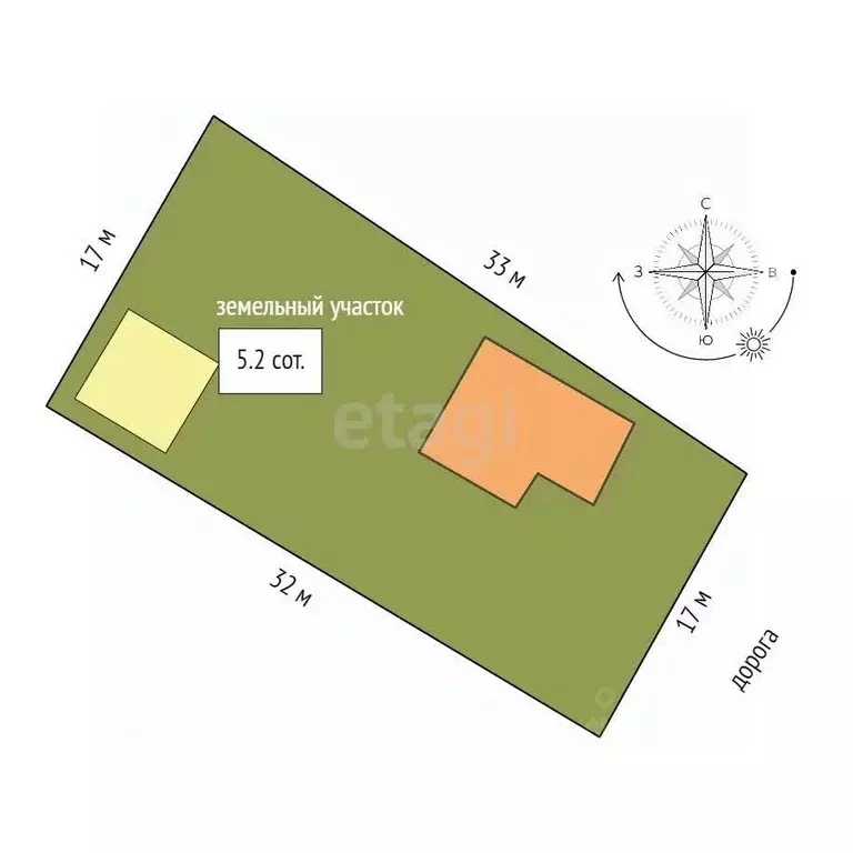 Дом в Ханты-Мансийский АО, Ханты-Мансийск Парус СОТ, 24 (78 м) - Фото 1