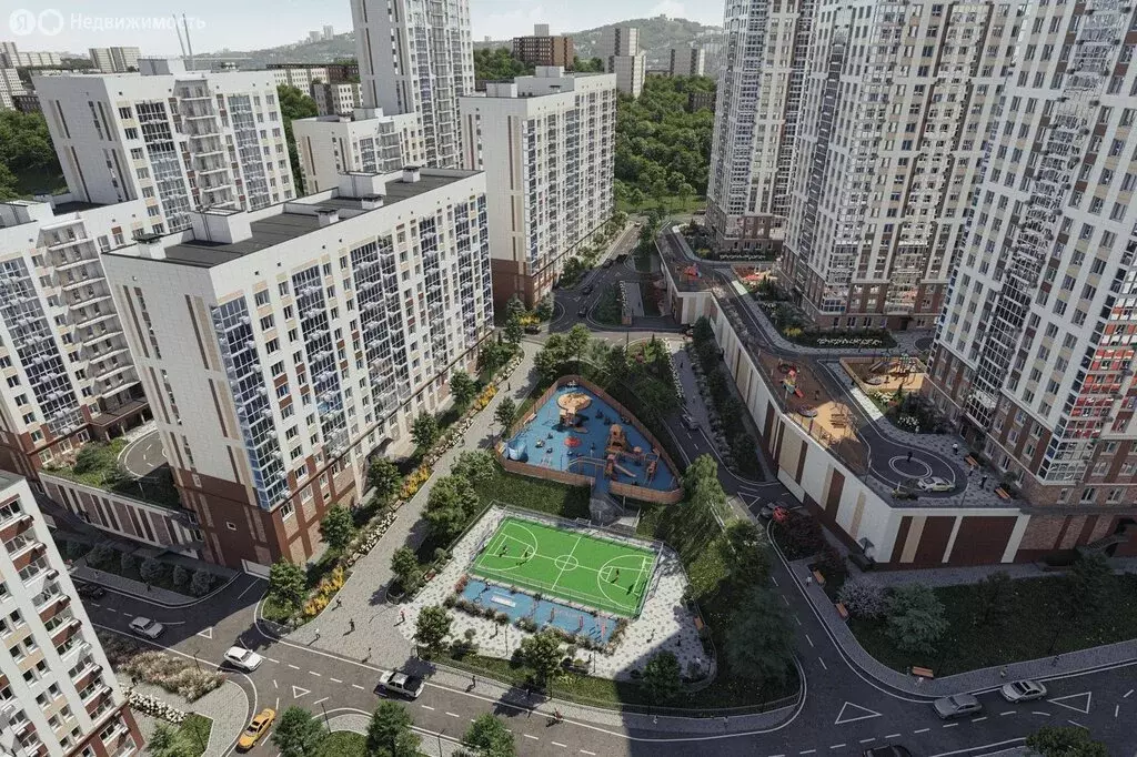 1-комнатная квартира: Владивосток, улица Коммунаров, 15к1 (45.9 м) - Фото 2