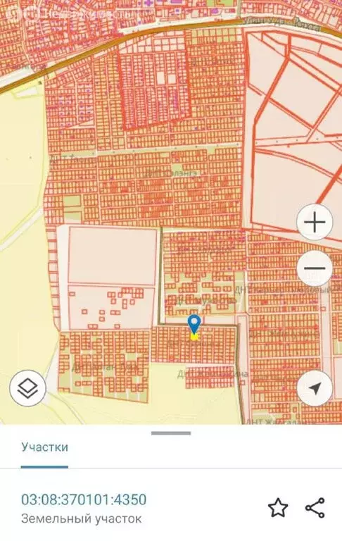 Участок в Иволгинский район, сельское поселение Нижнеиволгинское, ДНТ ... - Фото 1