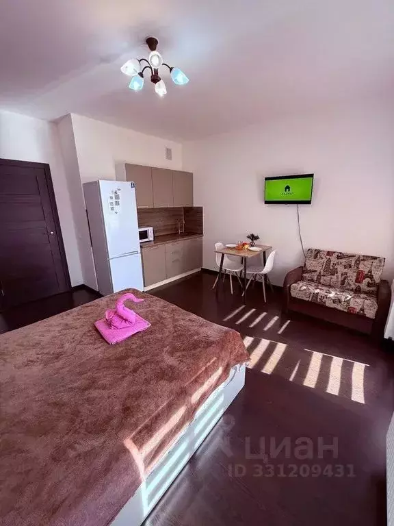 Студия Санкт-Петербург ул. Верхне-Каменская, 9к1 (27.0 м) - Фото 2