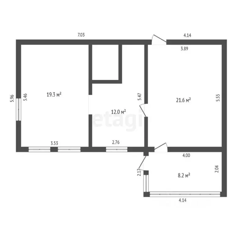 Дом в Калужская область, Бабынинский район, Утешево с/пос, с. Куракино ... - Фото 2