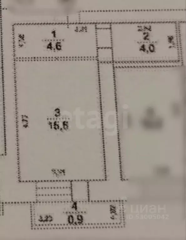 Студия Забайкальский край, Чита ул. Богомягкова, 2к3 (24.2 м) - Фото 2