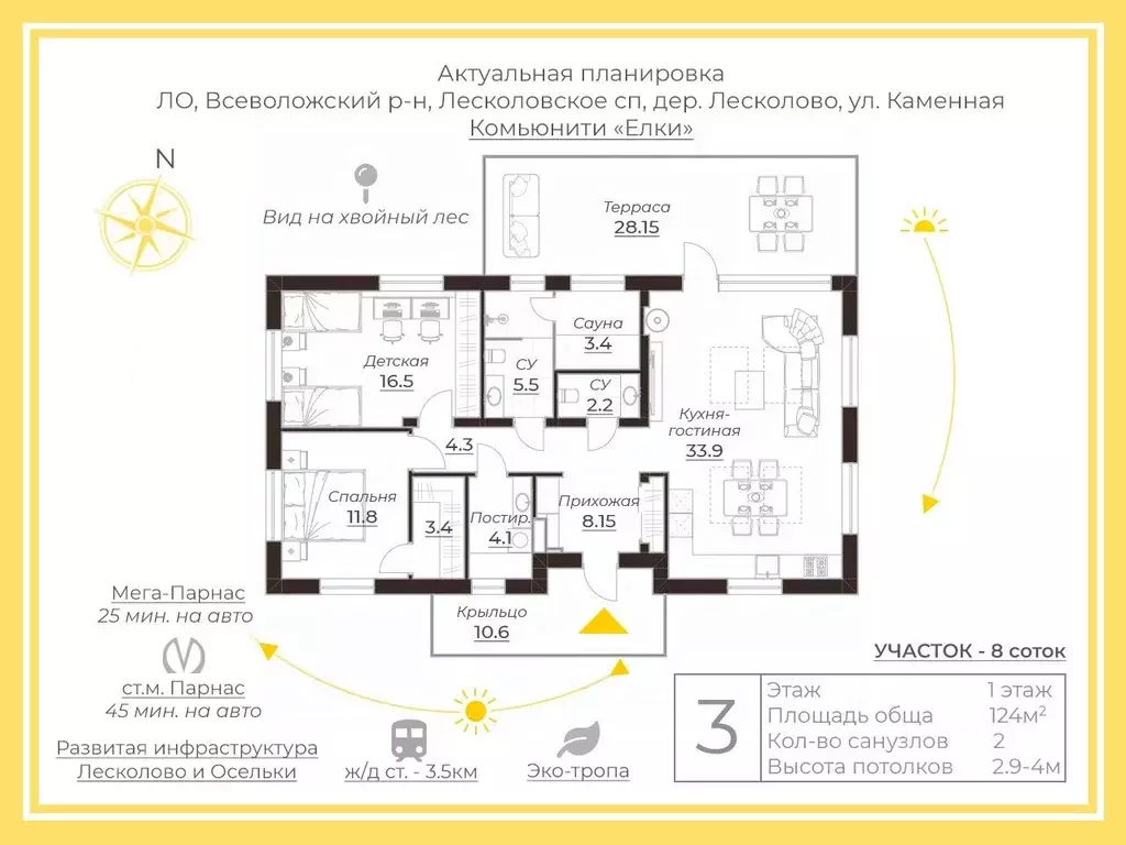 Дом в Ленинградская область, Всеволожский район, Лесколовское с/пос, ... - Фото 2