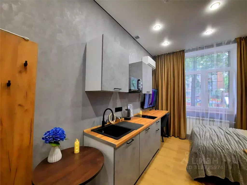 Студия Москва Фортунатовская ул., 27А (18.0 м) - Фото 1