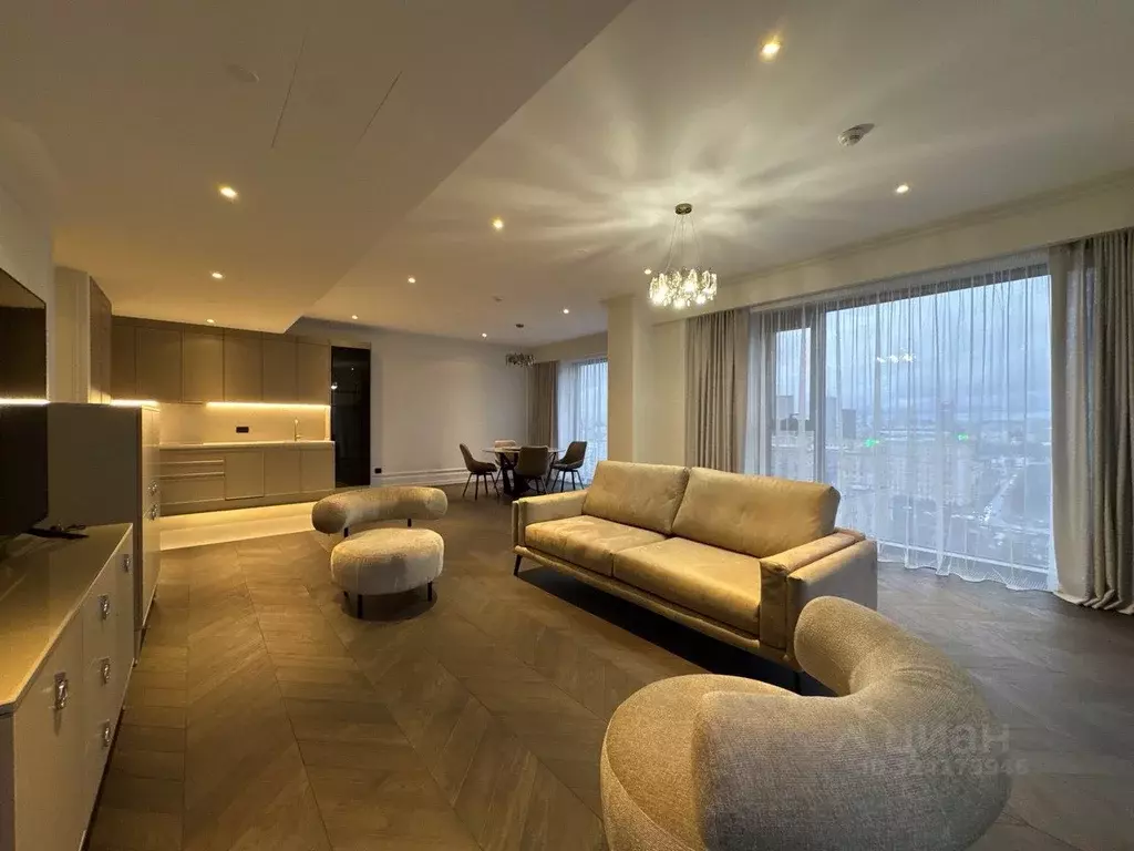 2-к кв. Москва Поклонная ул., 9 (105.0 м) - Фото 1