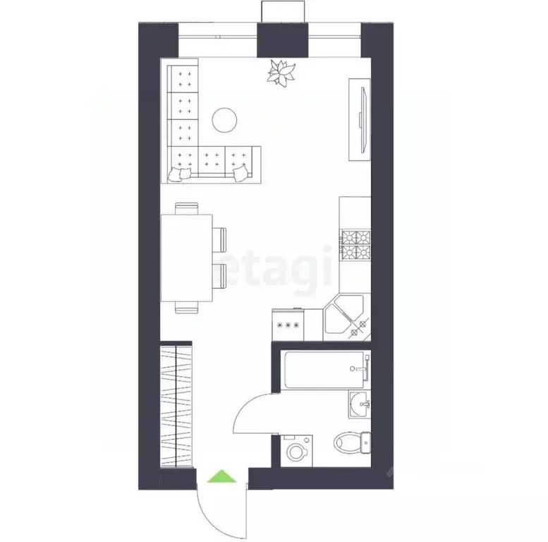 Студия Татарстан, Казань ул. Ноксинский Спуск, 26 (14.7 м) - Фото 1