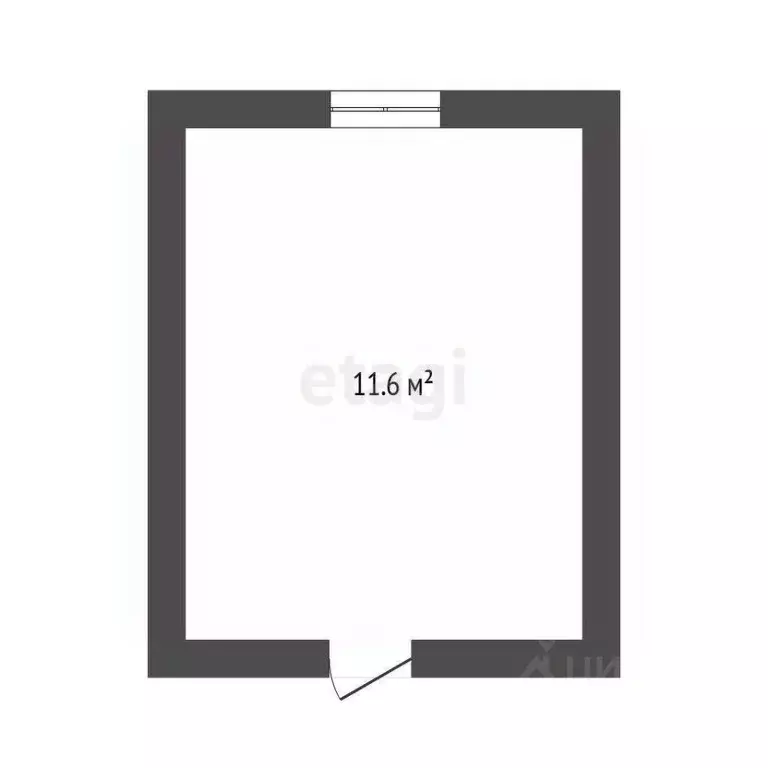 Комната Тюменская область, Тюмень Фабричная ул., 22 (11.5 м) - Фото 2