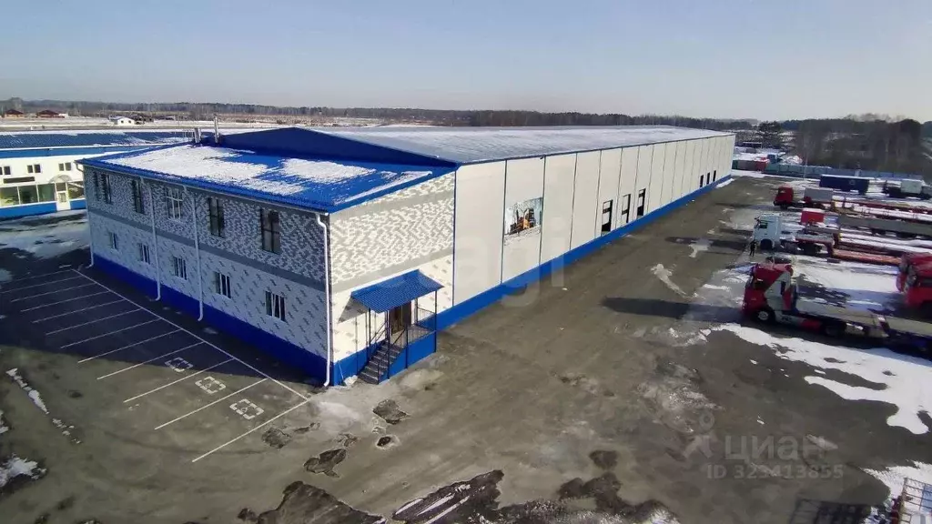 Склад в Тюменская область, Тюменский муниципальный округ, с. ... - Фото 1