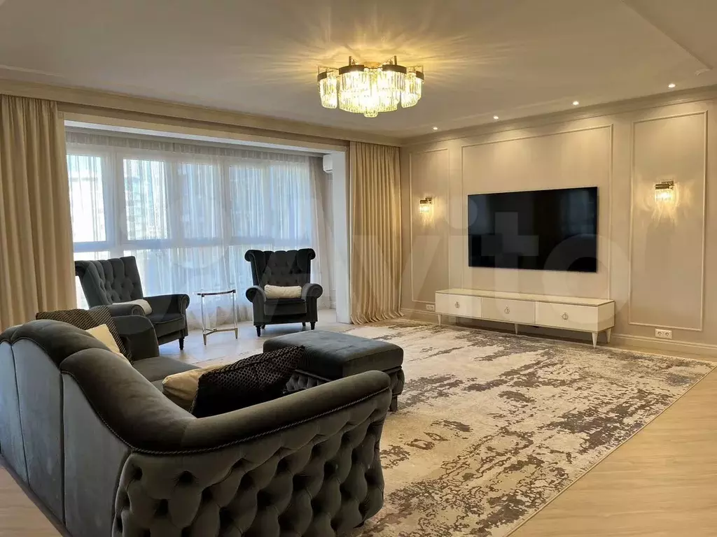 3-к. квартира, 120 м, 10/24 эт. - Фото 0