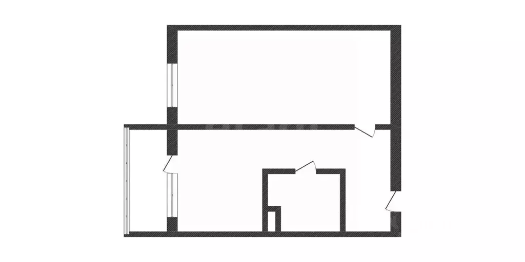 1-к кв. Курганская область, Курган Заозерный жилрайон, 7-й мкр, 14 ... - Фото 2