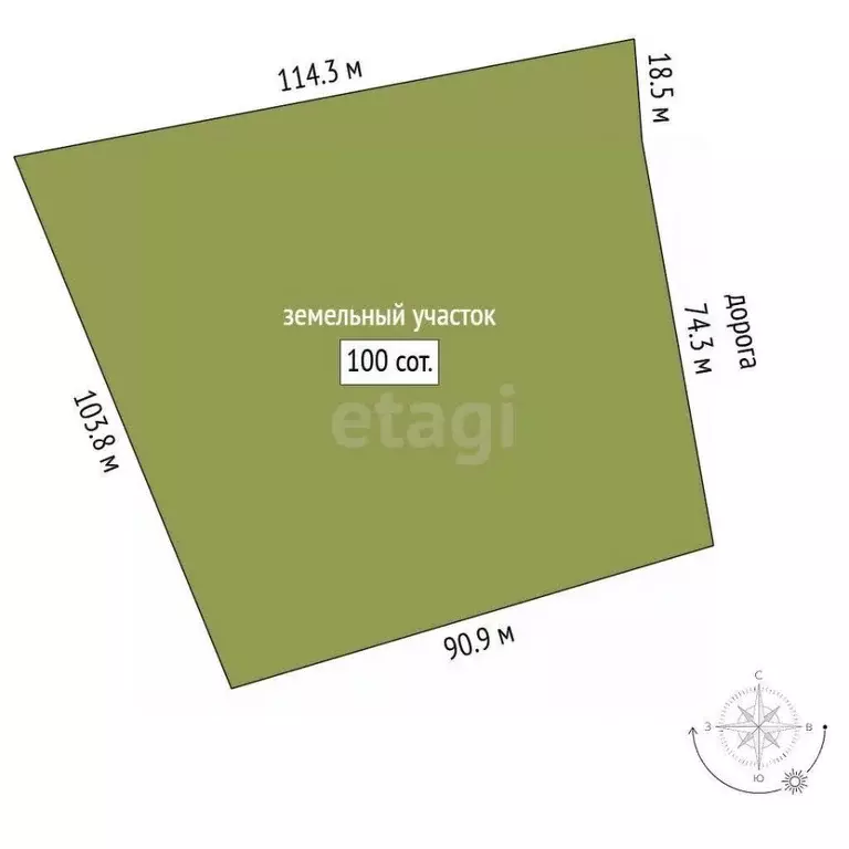 Участок в Вологодская область, Череповецкий район, с. Дмитриевское ... - Фото 1