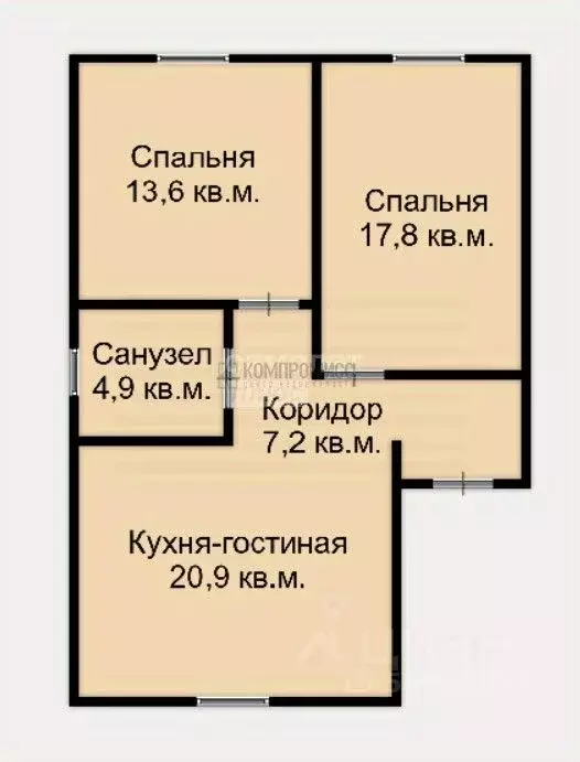 Дом в Краснодарский край, Северский район, Ильское городское ... - Фото 1