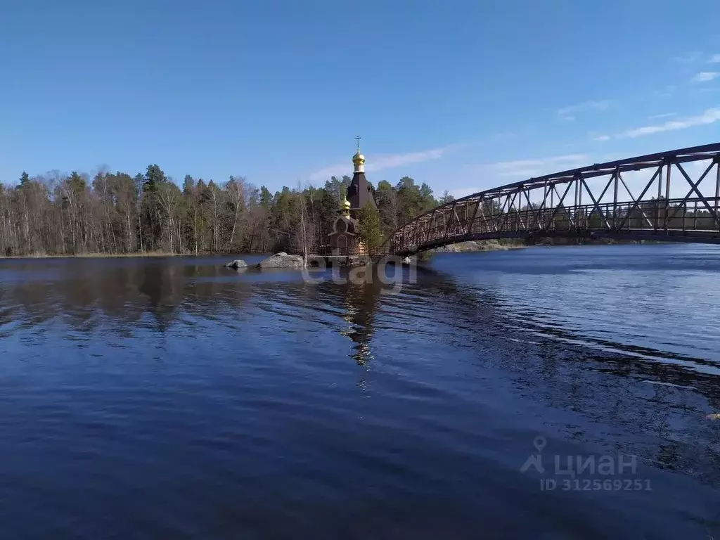 Участок в Ленинградская область, Приозерский район, Ларионовское ... - Фото 0
