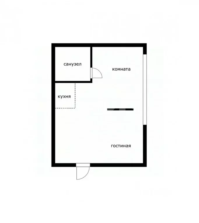 Студия Краснодарский край, Сочи городской округ, Дагомыс пгт ул. ... - Фото 2