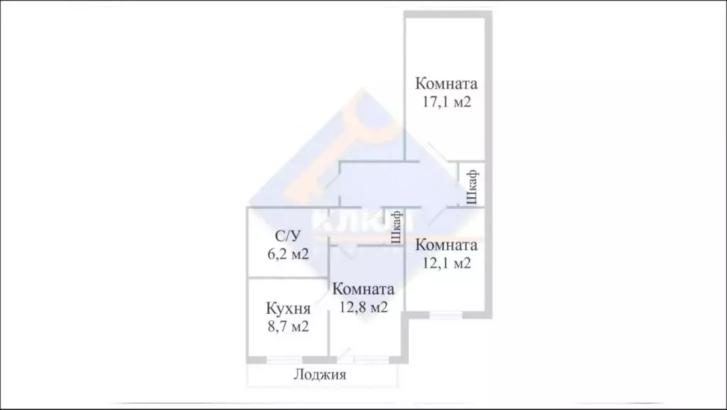3-к кв. Санкт-Петербург, Санкт-Петербург, Колпино ул. Ижорского ... - Фото 2