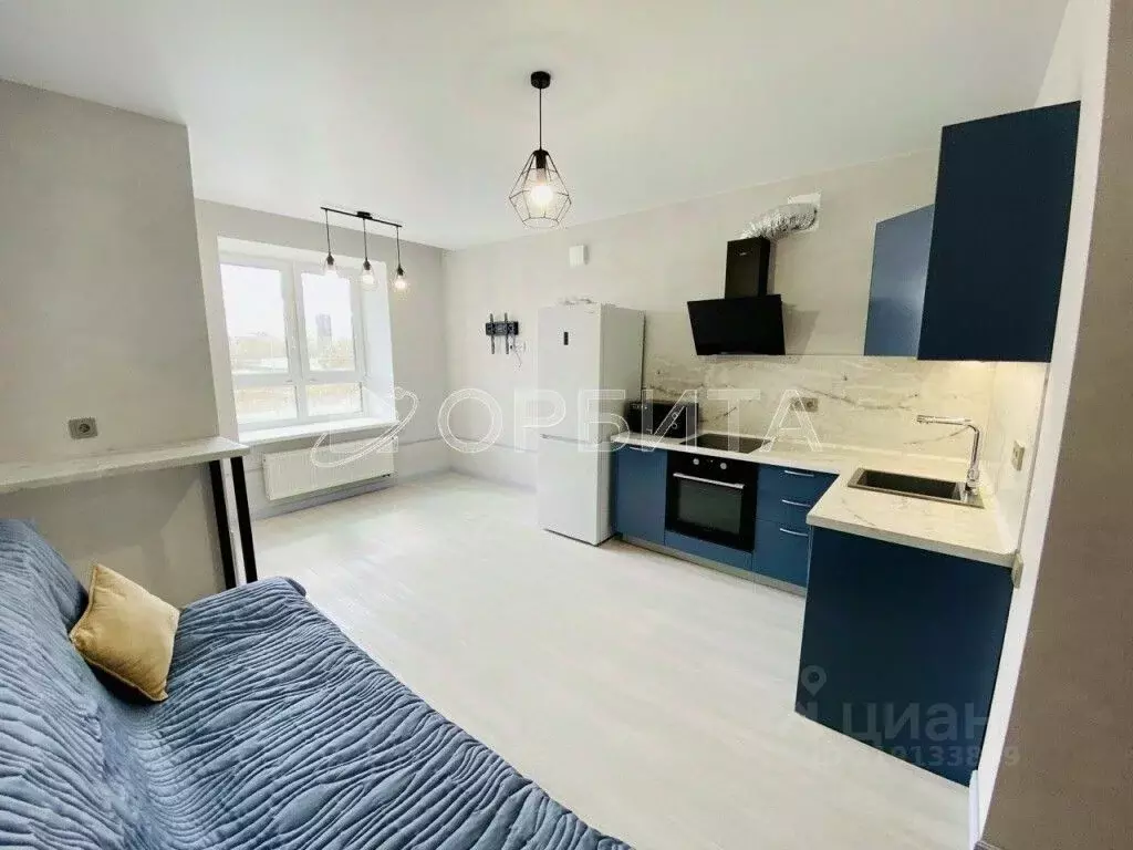 1-к кв. Тюменская область, Тюмень ул. Тимофея Кармацкого, 5 (45.4 м) - Фото 1