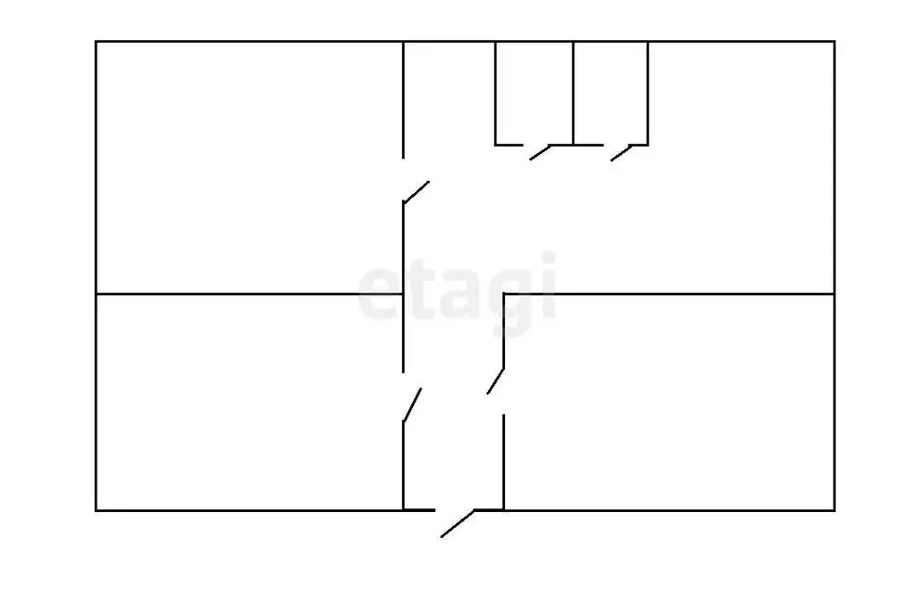 1к в 2-комнатной квартире (79 м) - Фото 1