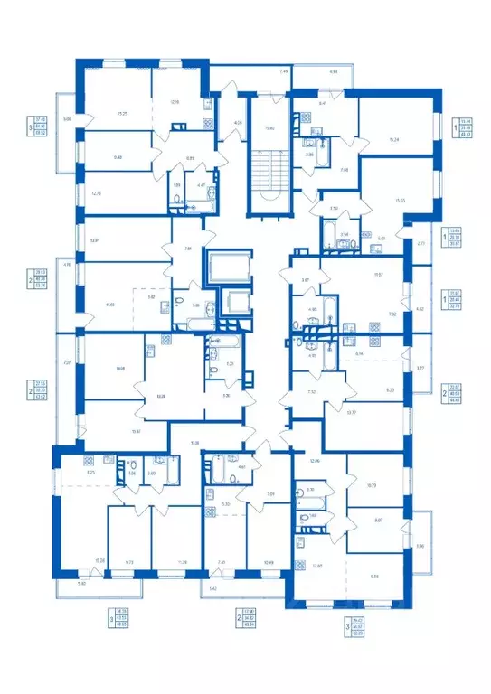 3-к кв. Брянская область, Брянск ул. Братьев Ткачевых, 15к3 (69.92 м) - Фото 2