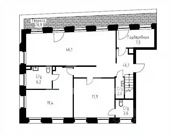 Помещение свободного назначения в Москва Пятницкая ул., 40С1 (121 м) - Фото 2
