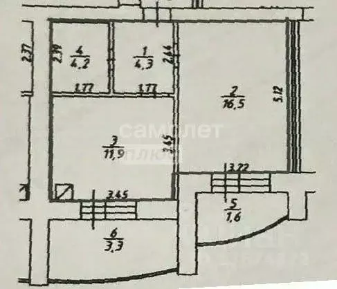 1-к кв. Костромская область, Кострома Магистральная ул., 12к2 (36.9 м) - Фото 1