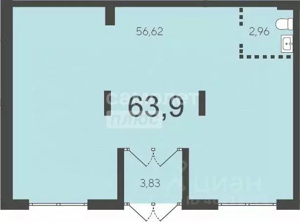 Помещение свободного назначения в Тюменская область, Тюмень ул. ... - Фото 2