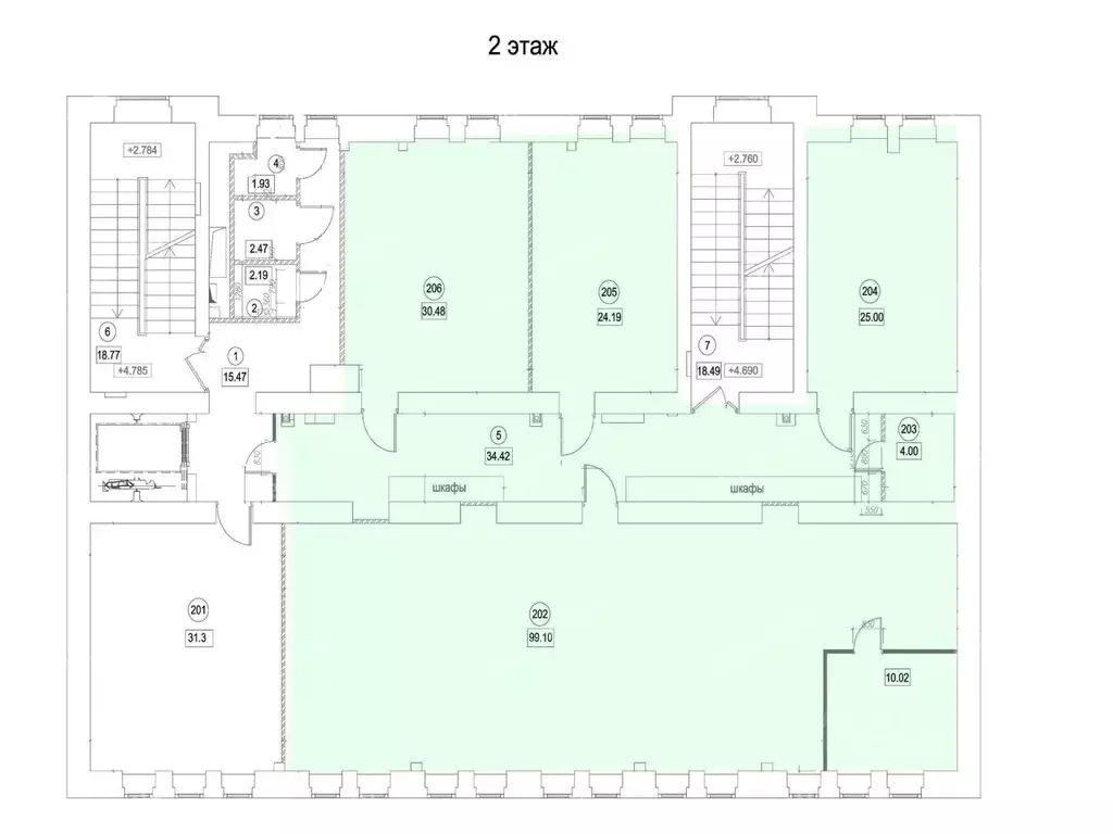 Офис в Санкт-Петербург Дровяная ул., 6-8 (227 м) - Фото 2