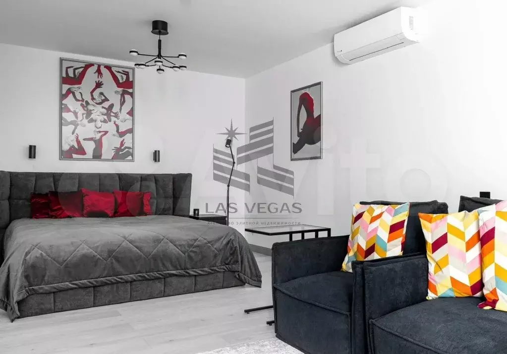 Квартира-студия, 50,9 м, 7/8 эт. - Фото 1