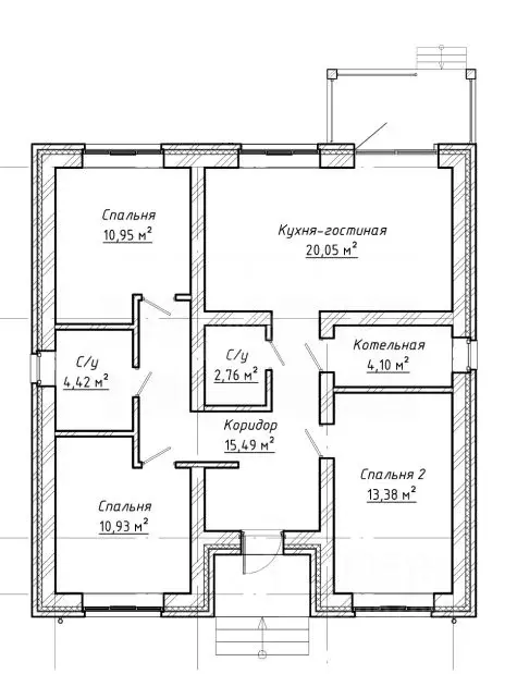 Дом в Оренбургская область, Оренбургский район, Красноуральский ... - Фото 2